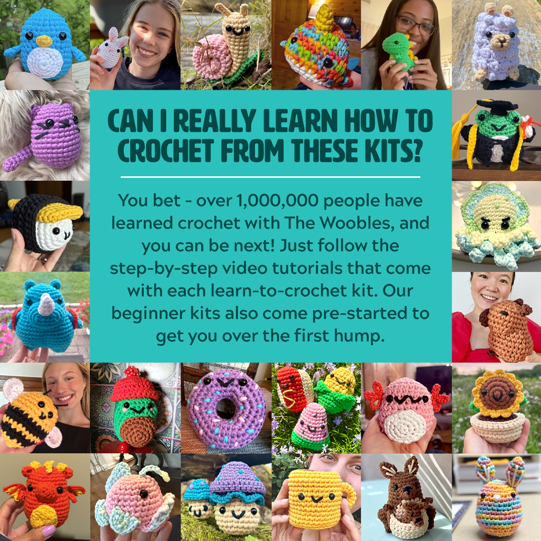Nova the Blue Jay Crochet Kit
