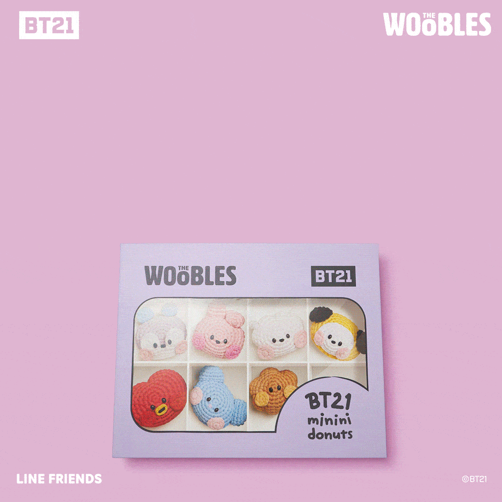 BT21 minini Donut Collector's Box