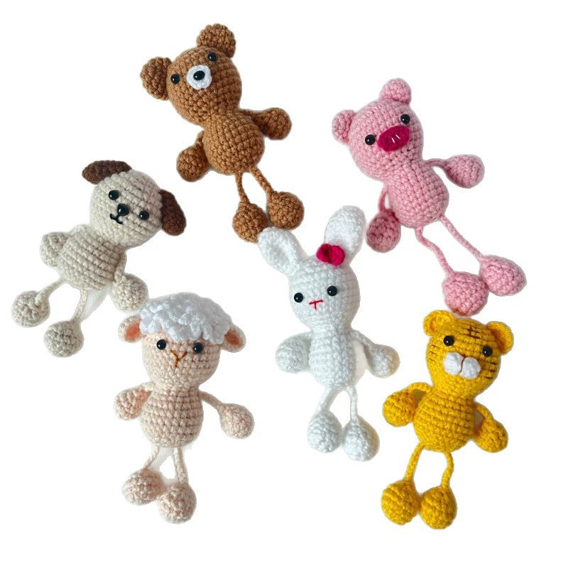 Cute knitted doll