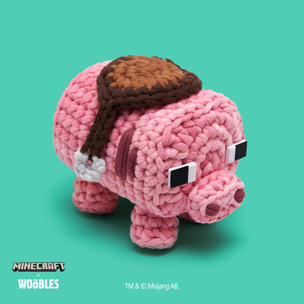 Tiny Minecraft Saddle Accessory Kit