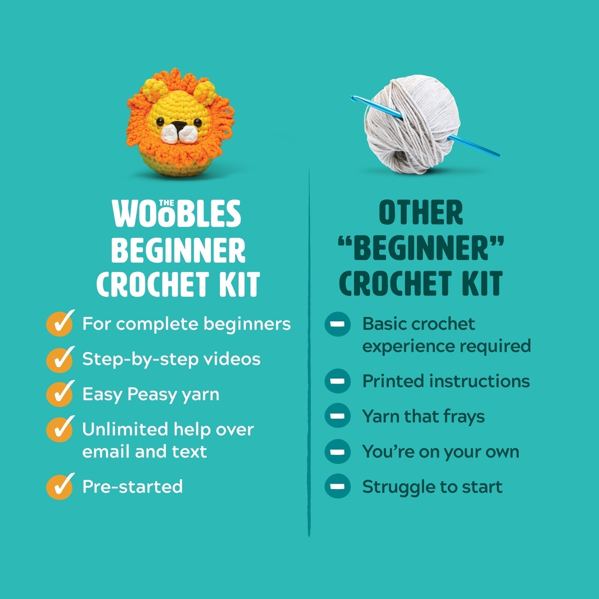 Captain Kirk Crochet Kit